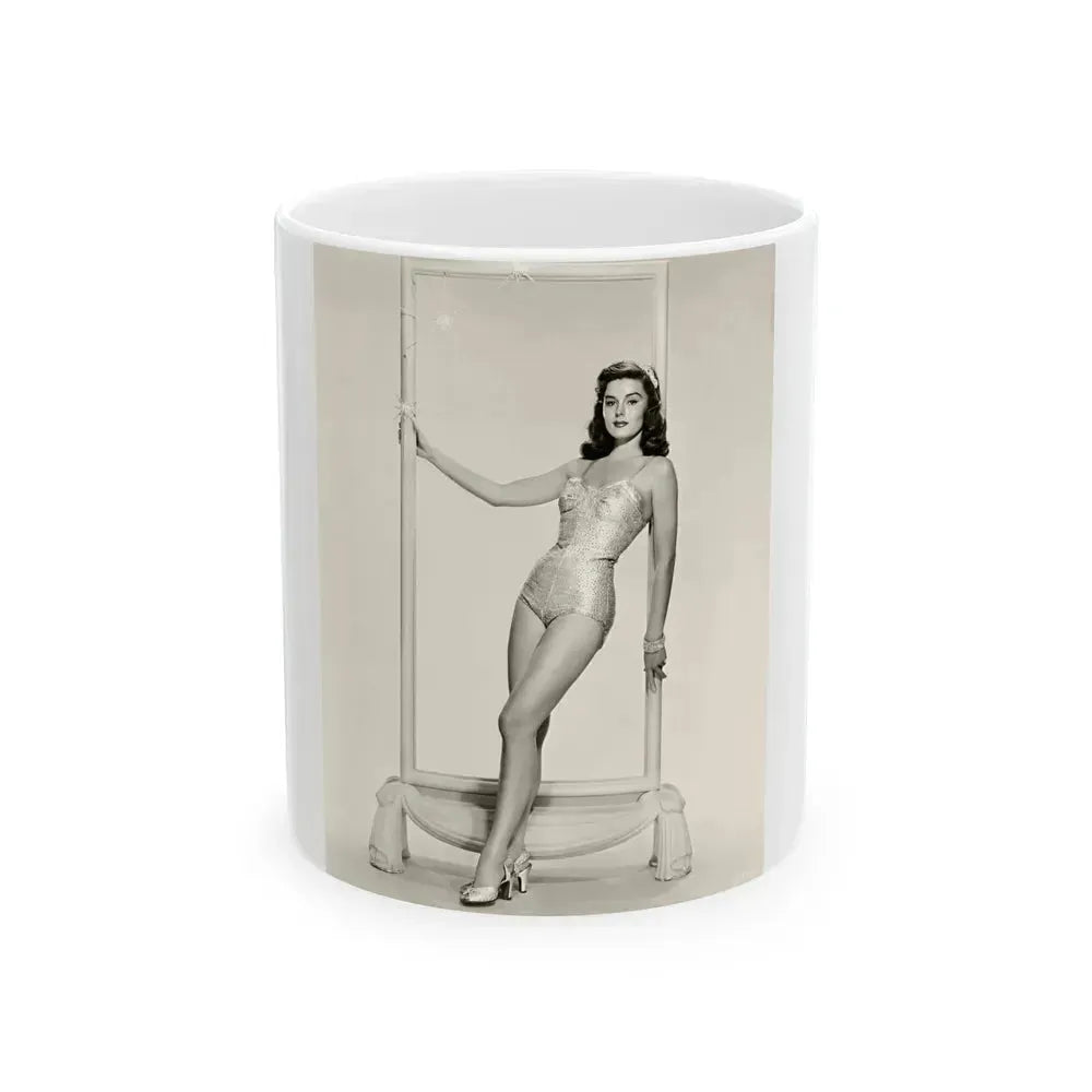 Elaine Stewart #144 (Vintage Female Icon) White Coffee Mug 11oz - Go Mug Yourself