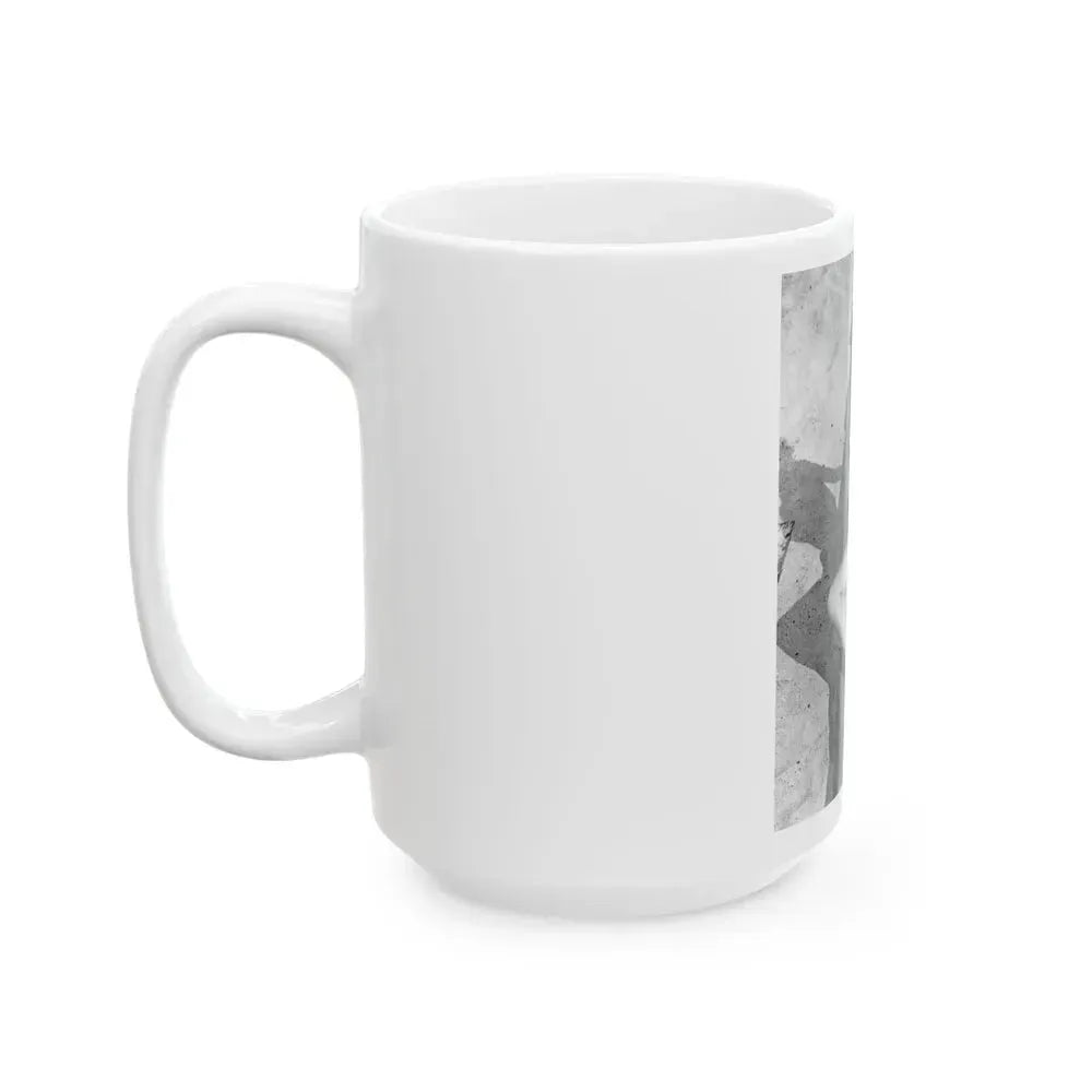 Elaine Stewart #145 (Vintage Female Icon) White Coffee Mug - Go Mug Yourself