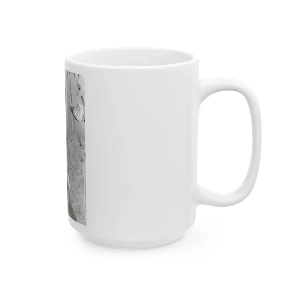 Elaine Stewart #145 (Vintage Female Icon) White Coffee Mug - Go Mug Yourself