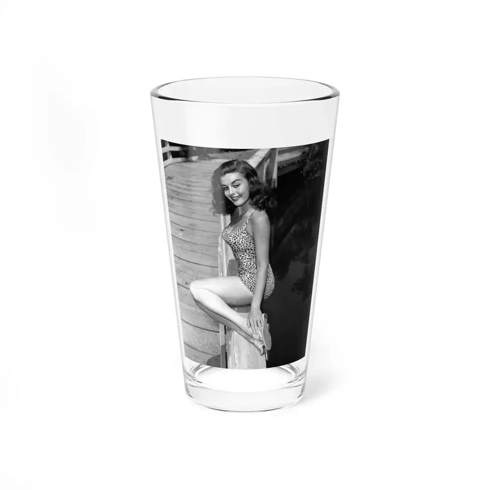 Elaine Stewart #146 (Vintage Female Icon) Pint Glass 16oz 16oz - Go Mug Yourself