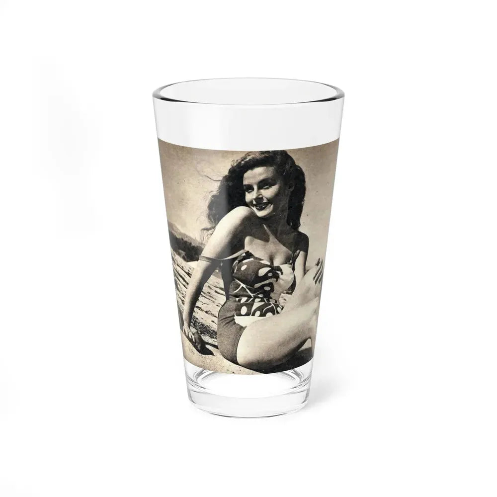 Elaine Stewart #155 (Vintage Female Icon) Pint Glass 16oz 16oz - Go Mug Yourself