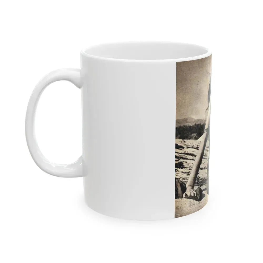 Elaine Stewart #155 (Vintage Female Icon) White Coffee Mug - Go Mug Yourself