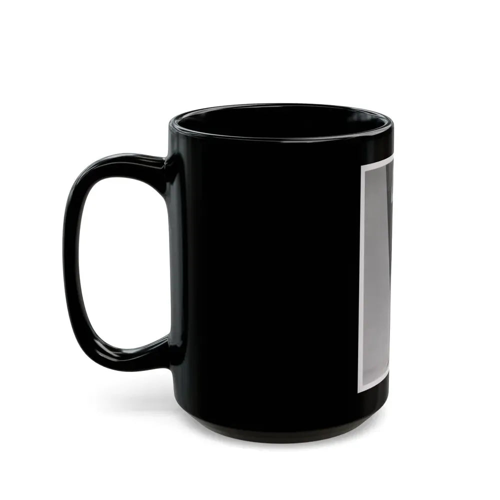Elaine Stewart #162 - Negative Struck B&W 8x10 50's Era Full Body 1 Piece Swimsuit Cheesecake HQ Photo (Vintage Female Icon) Black Coffee Mug - Go Mug Yourself