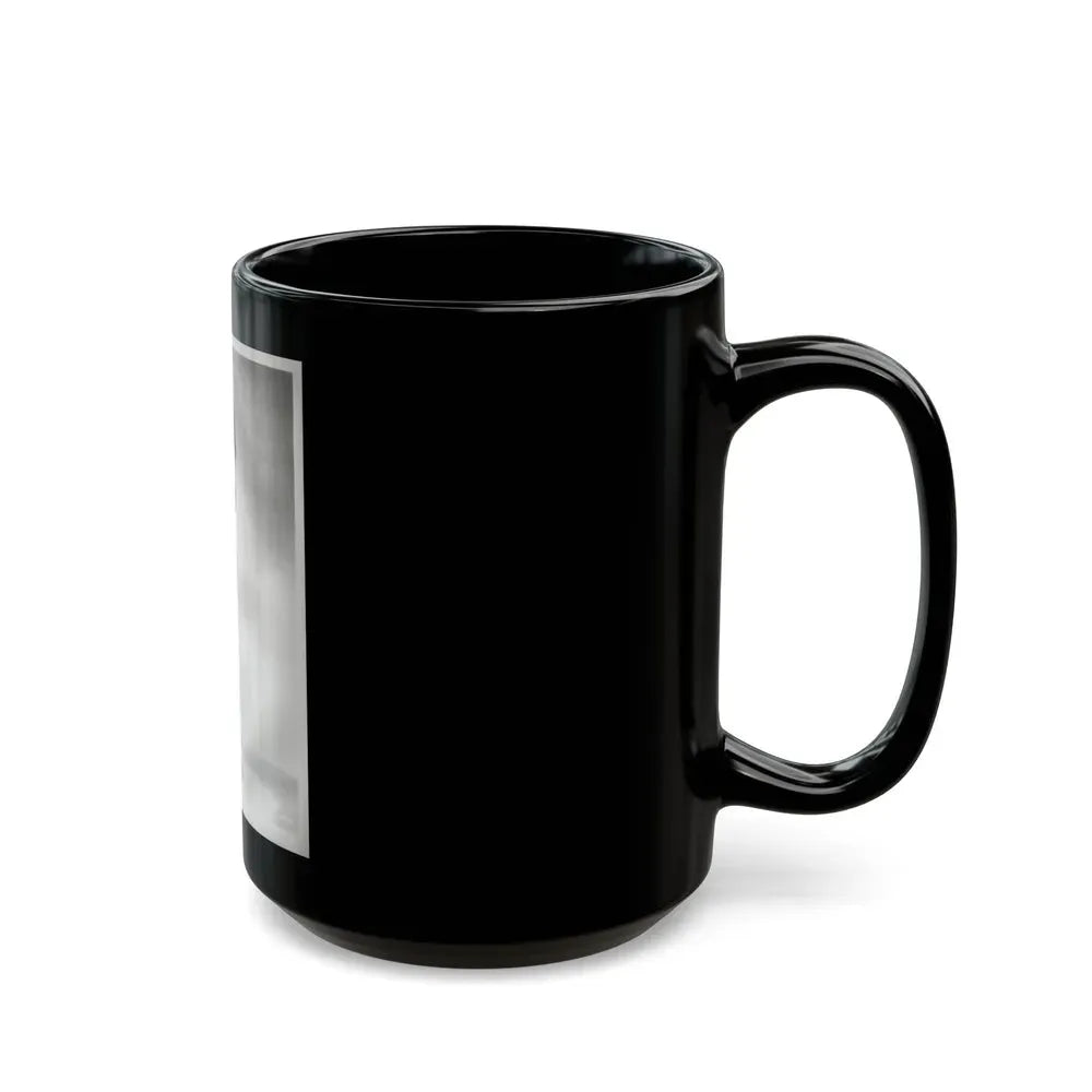 Elaine Stewart #163 - Negative Struck B&W 8x10 50's Era Full Body 1 Piece Swimsuit Cheesecake HQ Photo (Vintage Female Icon) Black Coffee Mug - Go Mug Yourself
