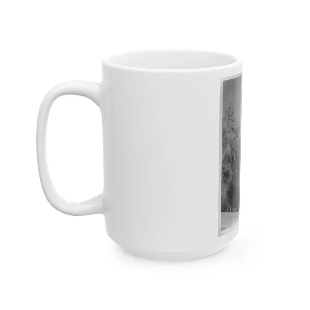 Elaine Stewart #164 - Negative Struck B&W 8x10 50's Era Full Body 1 Piece Swimsuit Cheesecake HQ Photo (Vintage Female Icon) White Coffee Mug - Go Mug Yourself