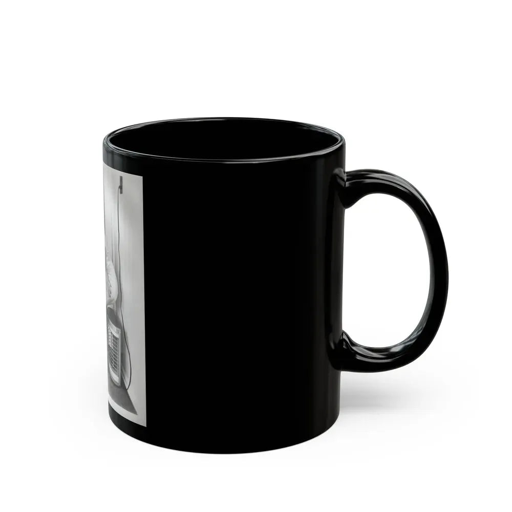 Elaine Stewart #165 - Negative Struck B&W 8x10 50's Era Full Body 1 Piece Swimsuit Cheesecake HQ Photo (Vintage Female Icon) Black Coffee Mug - Go Mug Yourself