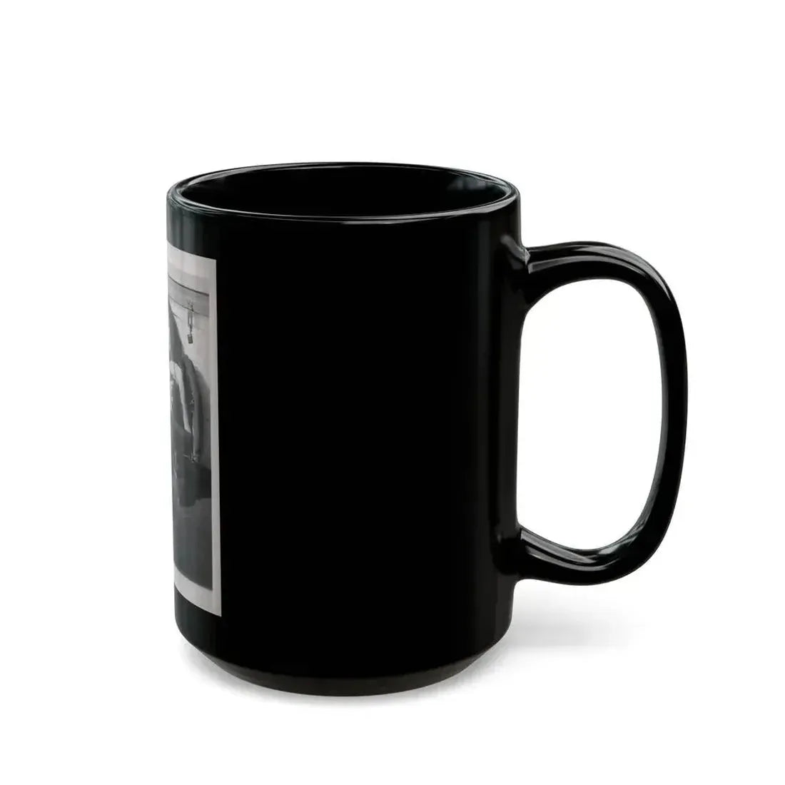 Elaine Stewart #166 - Negative Struck B&W 8x10 50's Era Full Body 1 Piece Swimsuit Cheesecake HQ Photo (Vintage Female Icon) Black Coffee Mug - Go Mug Yourself