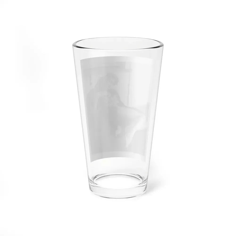 Elaine Stewart #166 - Negative Struck B&W 8x10 50's Era Full Body 1 Piece Swimsuit Cheesecake HQ Photo (Vintage Female Icon) Pint Glass 16oz - Go Mug Yourself