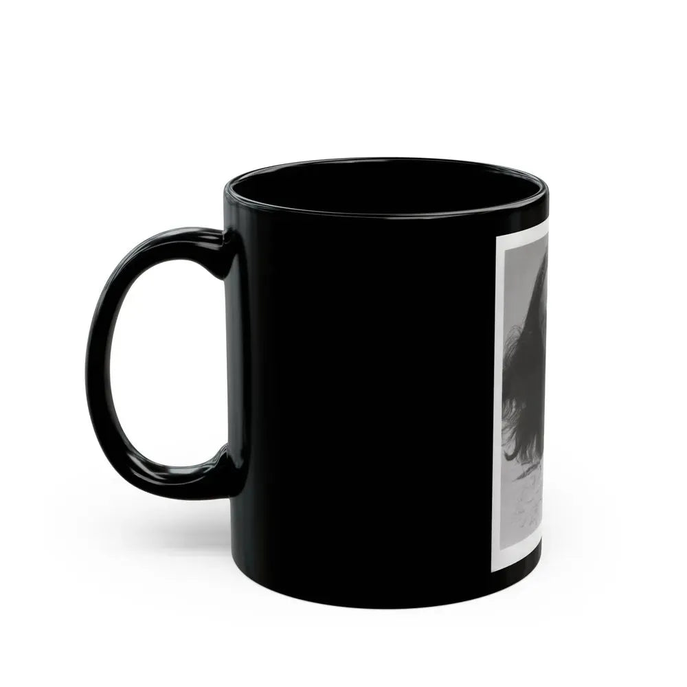 Elaine Stewart #167 - Negative Struck B&W 8x10 50's Head & Upper Body Body 1 Piece Swimsuit Cheesecake HQ Photo (Vintage Female Icon) Black Coffee Mug - Go Mug Yourself