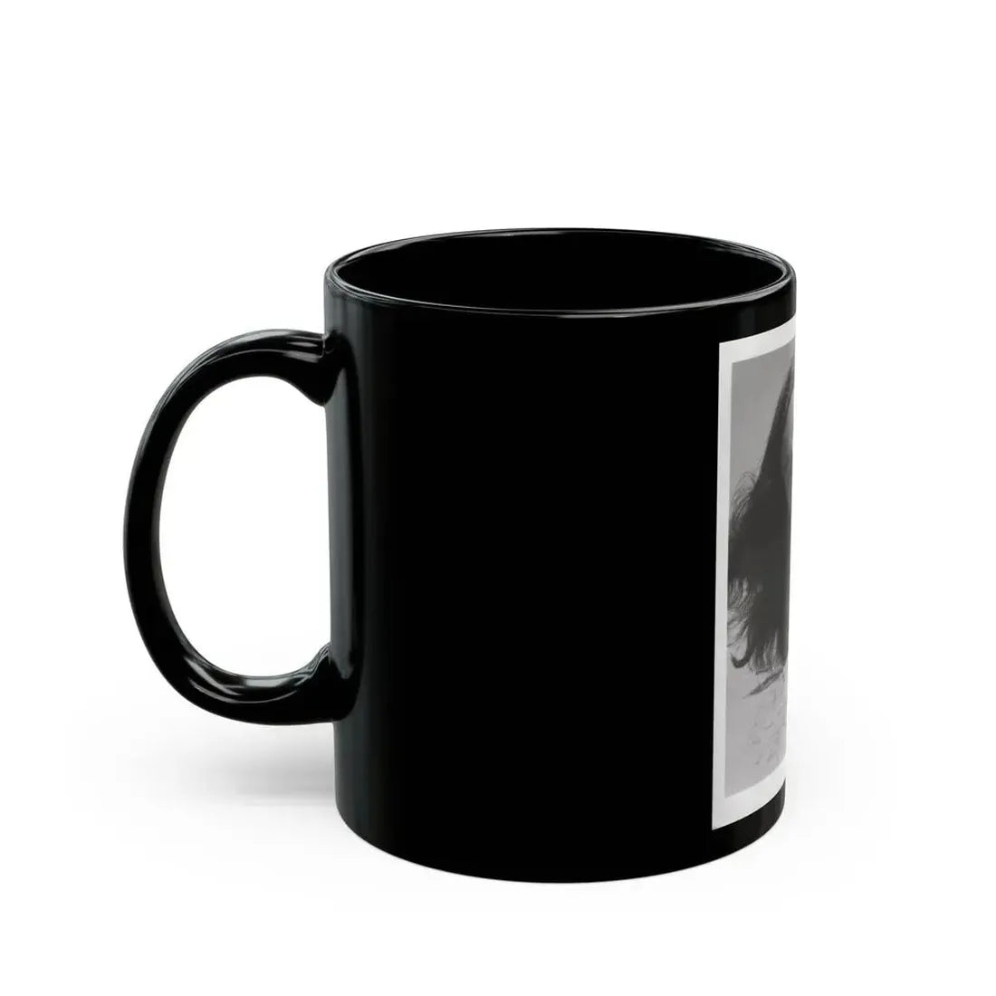 Elaine Stewart #167 - Negative Struck B&W 8x10 50's Head & Upper Body Body 1 Piece Swimsuit Cheesecake HQ Photo (Vintage Female Icon) Black Coffee Mug - Go Mug Yourself