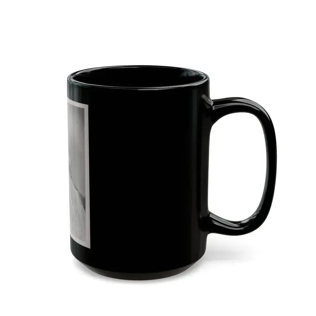 Elaine Stewart #168 - Negative Struck B&W 8x10 50's Era Full Body Glamour Dress HQ Photo (Vintage Female Icon) Black Coffee Mug - Go Mug Yourself