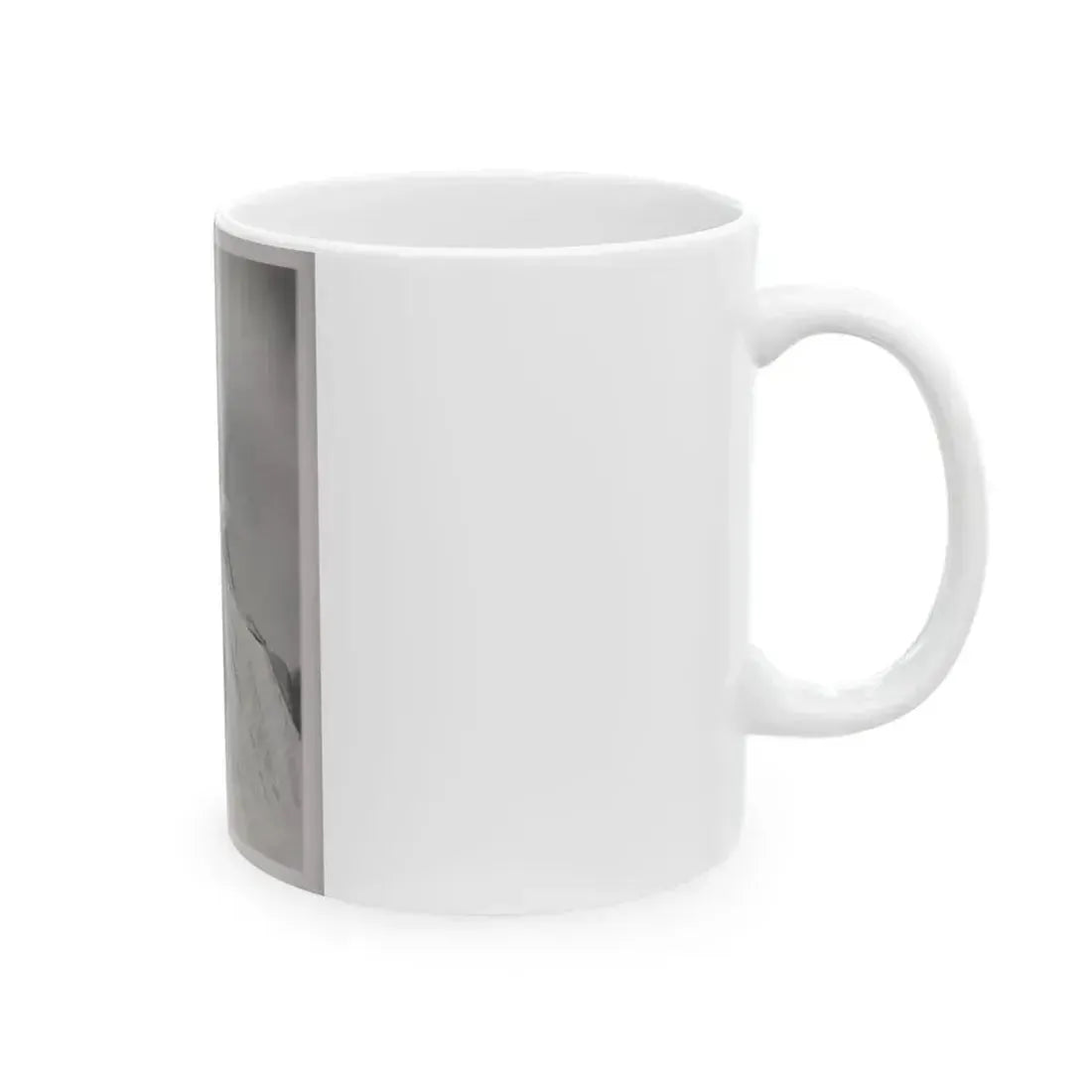 Elaine Stewart #168 - Negative Struck B&W 8x10 50's Era Full Body Glamour Dress HQ Photo (Vintage Female Icon) White Coffee Mug - Go Mug Yourself