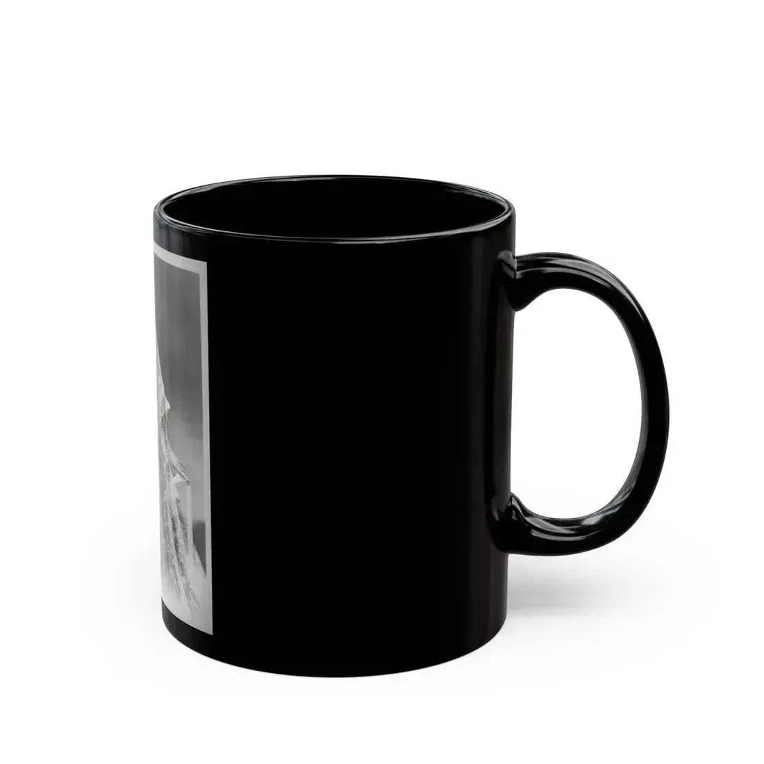 Elaine Stewart #169 - Negative Struck B&W 8x10 50's Era Full Body Glamour Dress HQ Photo (Vintage Female Icon) Black Coffee Mug - Go Mug Yourself