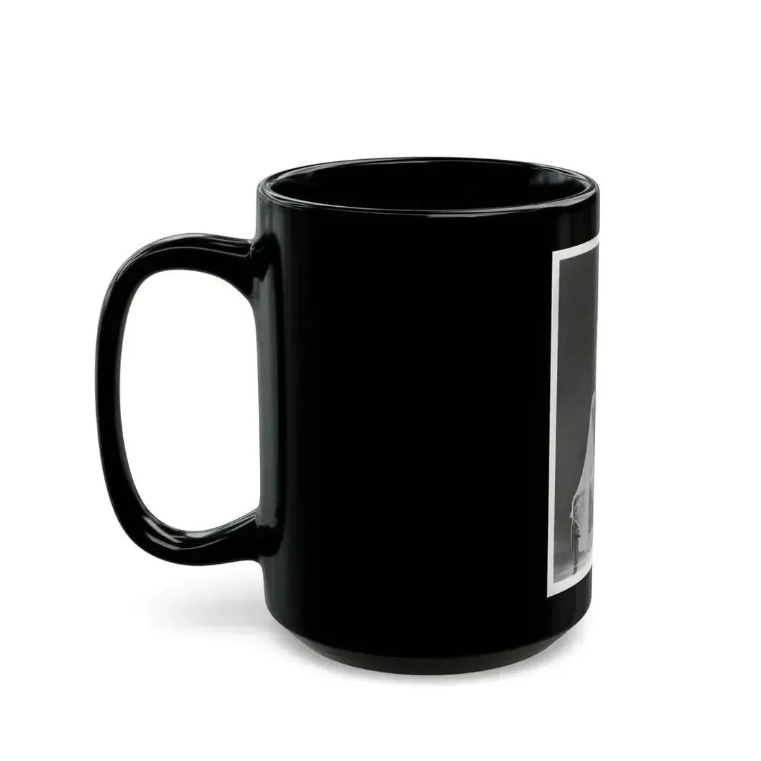 Elaine Stewart #169 - Negative Struck B&W 8x10 50's Era Full Body Glamour Dress HQ Photo (Vintage Female Icon) Black Coffee Mug - Go Mug Yourself