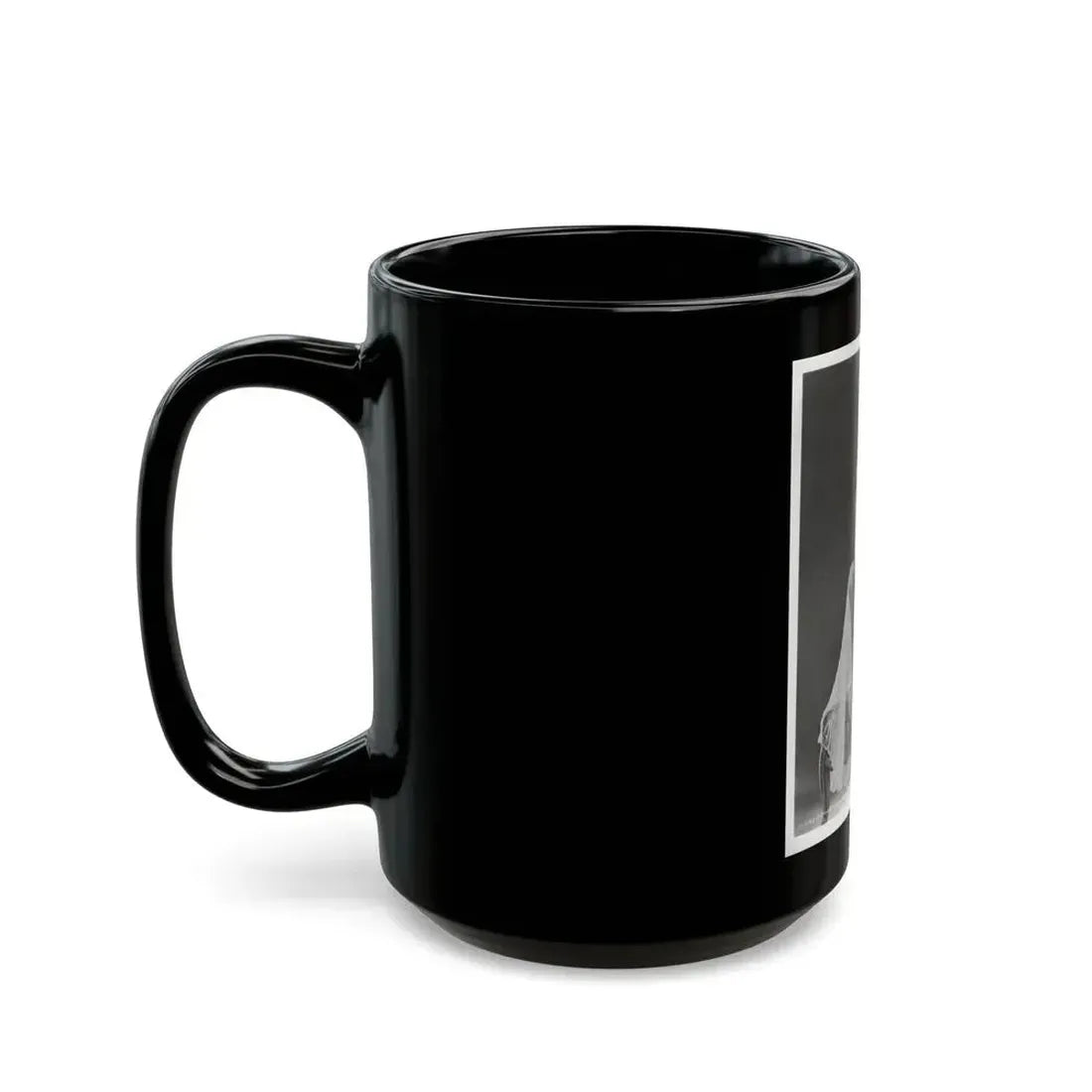 Elaine Stewart #169 - Negative Struck B&W 8x10 50's Era Full Body Glamour Dress HQ Photo (Vintage Female Icon) Black Coffee Mug - Go Mug Yourself
