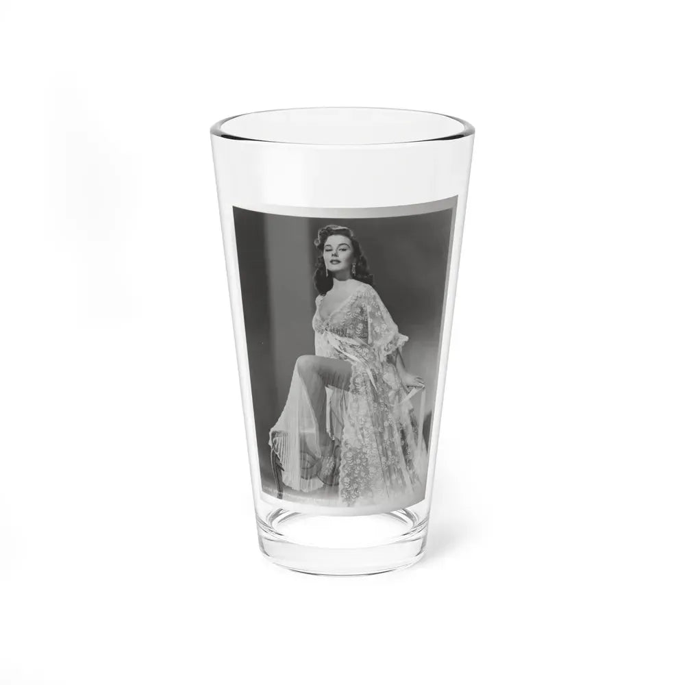 Elaine Stewart #169 - Negative Struck B&W 8x10 50's Era Full Body Glamour Dress HQ Photo (Vintage Female Icon) Pint Glass 16oz 16oz - Go Mug Yourself