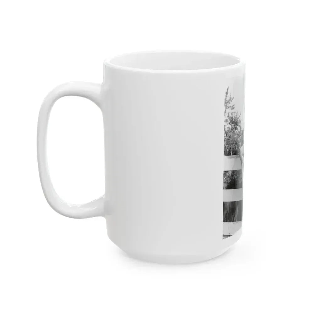 Elaine Stewart #178 (Vintage Female Icon) White Coffee Mug - Go Mug Yourself