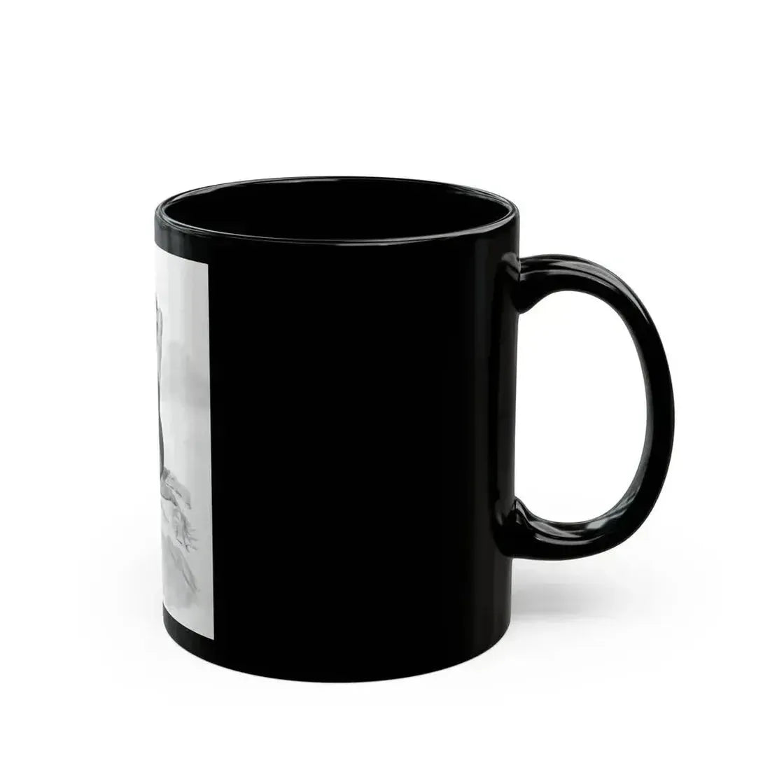 Elaine Stewart #23 1 (Vintage Female Icon) Black Coffee Mug - Go Mug Yourself