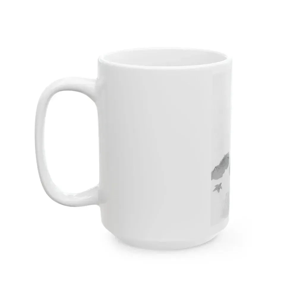Elaine Stewart #23 1 (Vintage Female Icon) White Coffee Mug - Go Mug Yourself