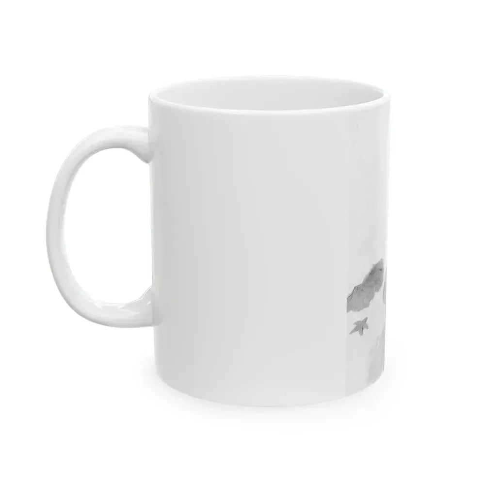 Elaine Stewart #23 1 (Vintage Female Icon) White Coffee Mug - Go Mug Yourself