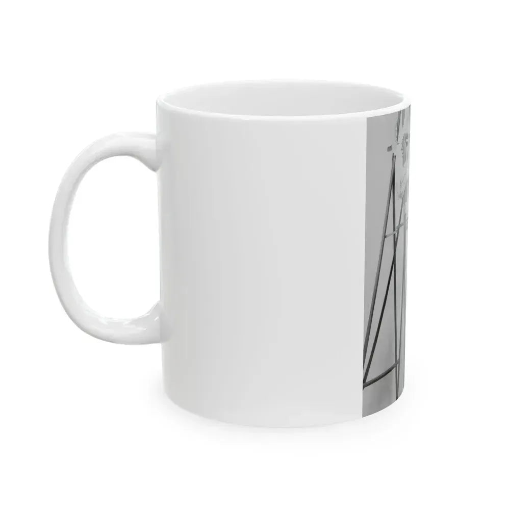Elaine Stewart #31 (Vintage Female Icon) White Coffee Mug - Go Mug Yourself