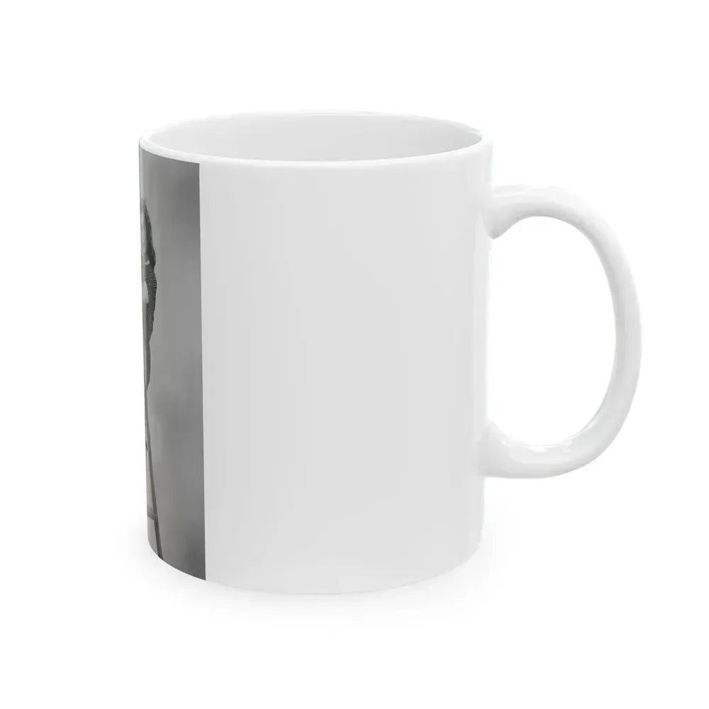 Elaine Stewart #31 (Vintage Female Icon) White Coffee Mug - Go Mug Yourself