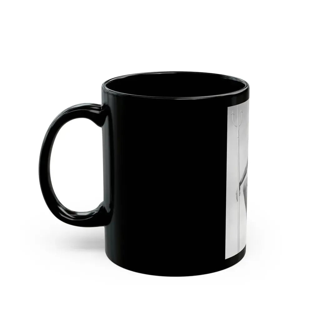 Elaine Stewart #32 (Vintage Female Icon) Black Coffee Mug - Go Mug Yourself