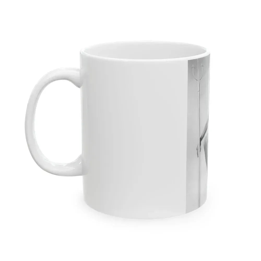 Elaine Stewart #32 (Vintage Female Icon) White Coffee Mug - Go Mug Yourself