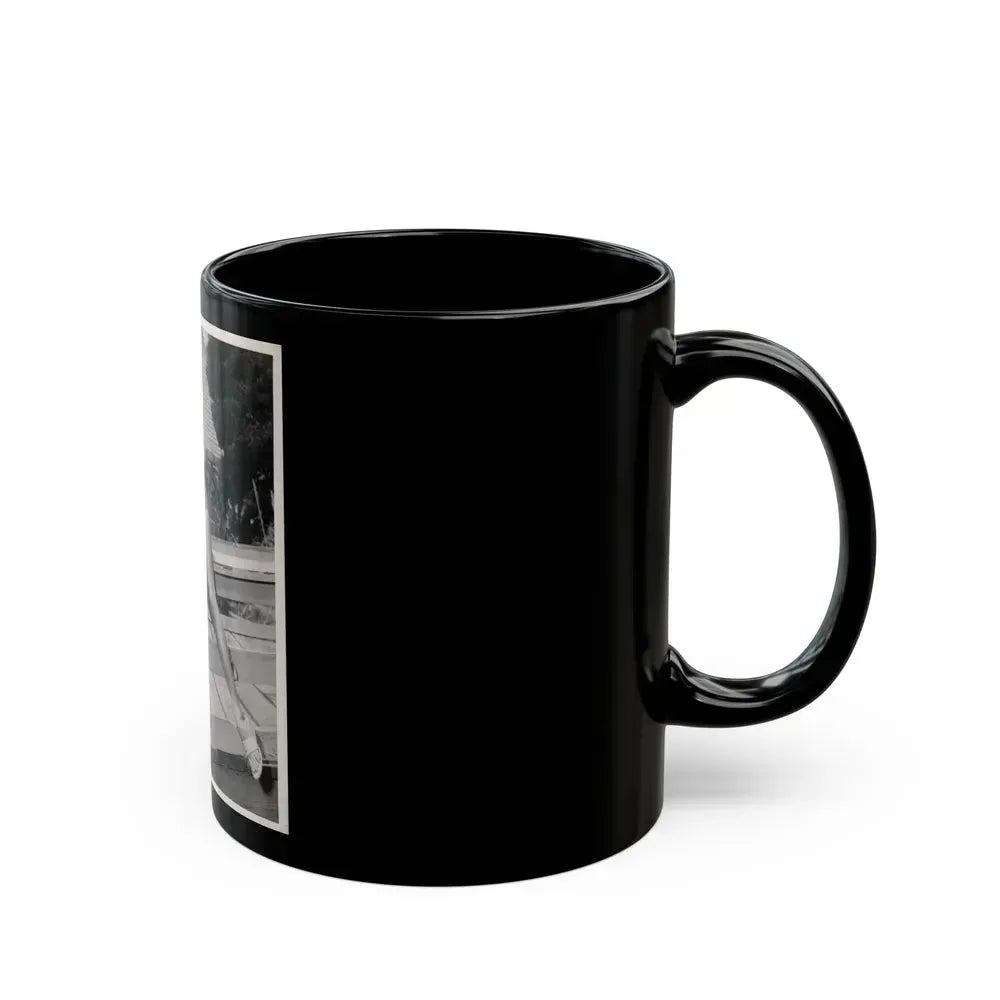 Elaine Stewart #65 (Vintage Female Icon) Black Coffee Mug - Go Mug Yourself