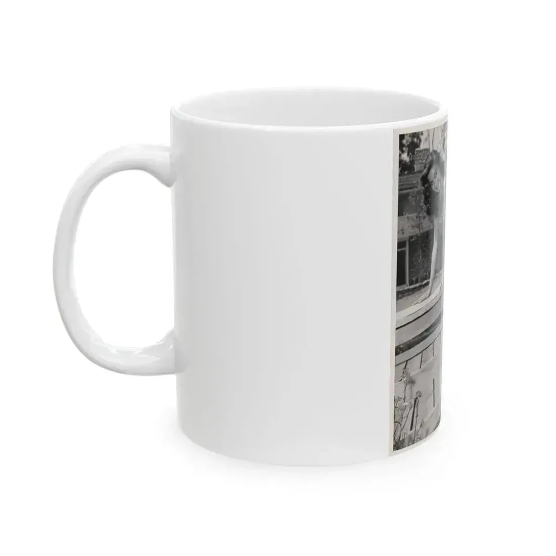 Elaine Stewart #65 (Vintage Female Icon) White Coffee Mug - Go Mug Yourself