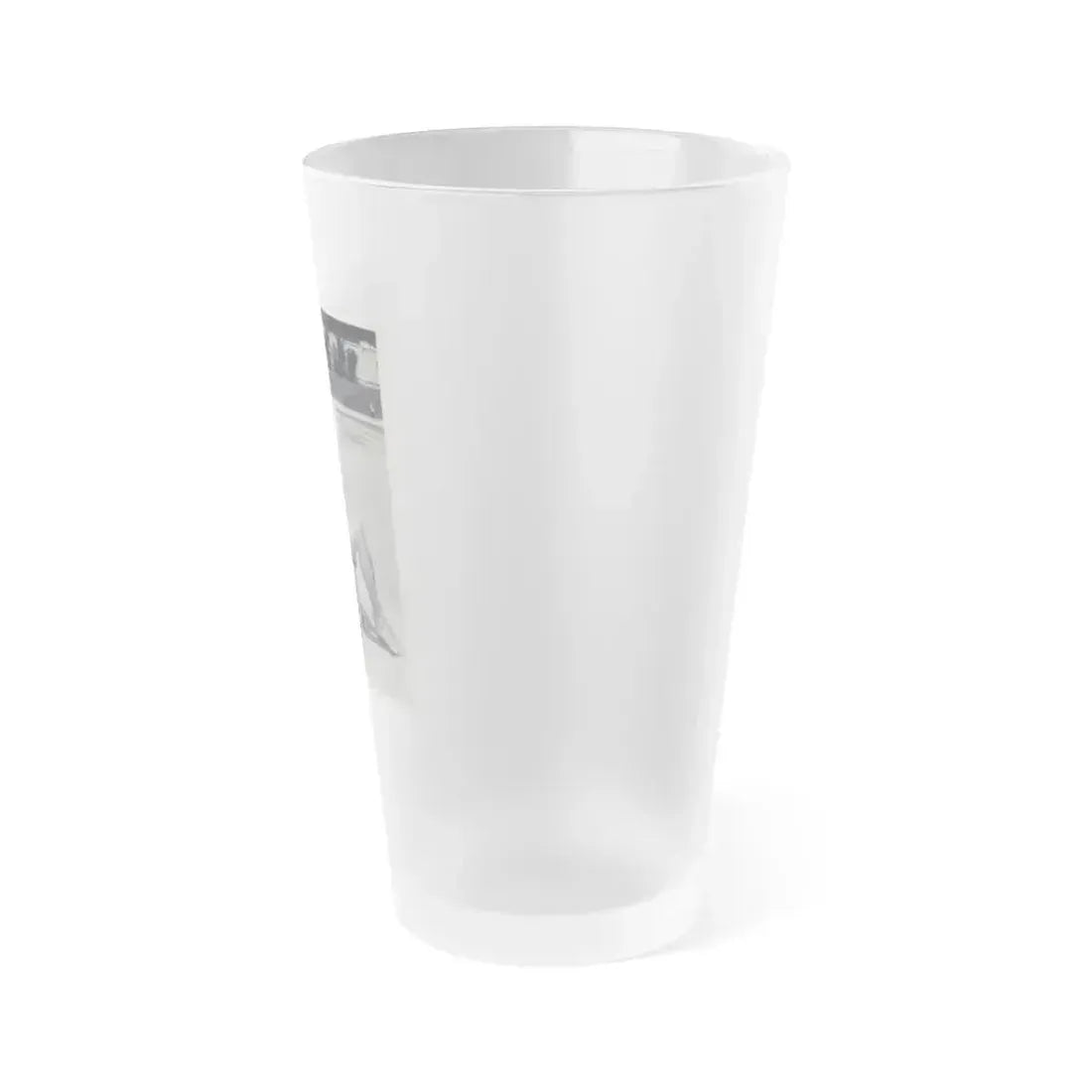 Elaine Stewart #73 (Vintage Female Icon) Frosted Pint Glass 16oz - Go Mug Yourself