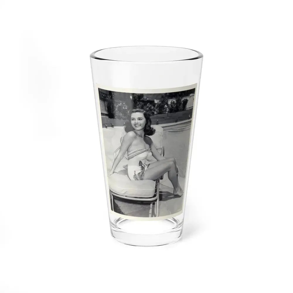 Elaine Stewart #73 (Vintage Female Icon) Pint Glass 16oz 16oz - Go Mug Yourself