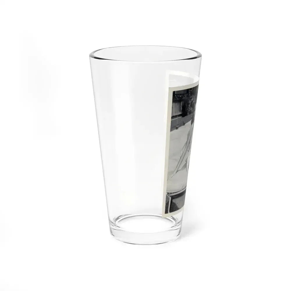 Elaine Stewart #73 (Vintage Female Icon) Pint Glass 16oz - Go Mug Yourself
