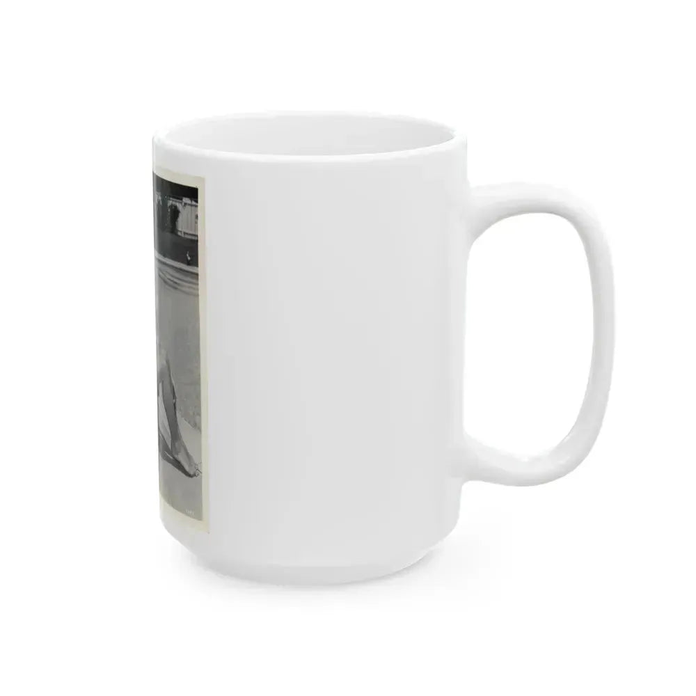 Elaine Stewart #73 (Vintage Female Icon) White Coffee Mug - Go Mug Yourself