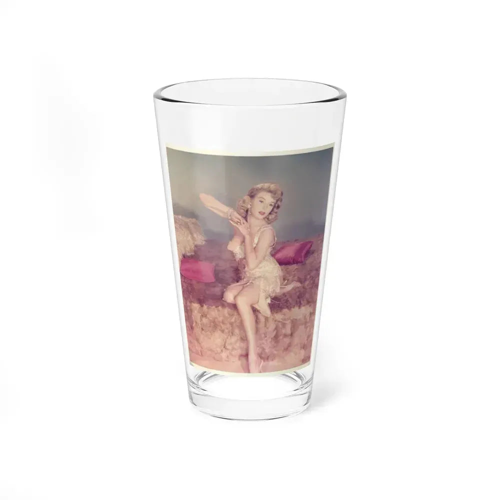Elaine Stewart #78 (Vintage Female Icon) Pint Glass 16oz 16oz - Go Mug Yourself