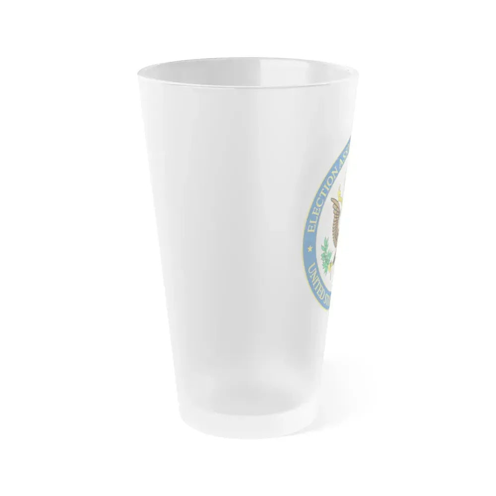 Election Assistance Commission - Frosted Pint Glass 16oz - Go Mug Yourself