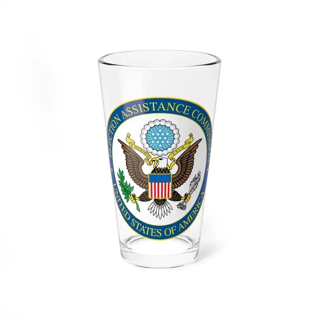 Election Assistance Commission - Pint Glass 16oz 16oz - Go Mug Yourself
