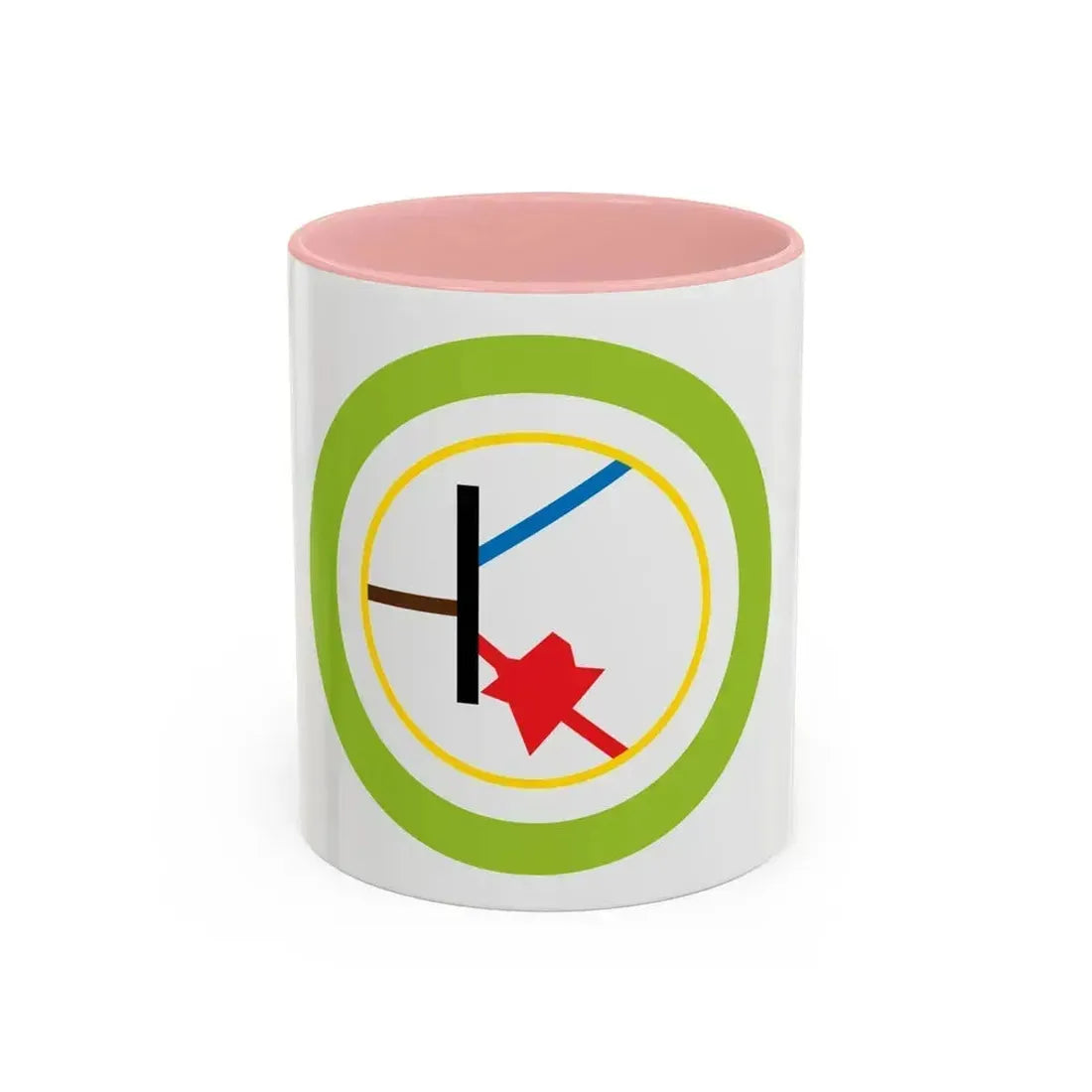 Electronics (Boy Scout Merit Badge) Accent Coffee Mug 11oz Pink - Go Mug Yourself