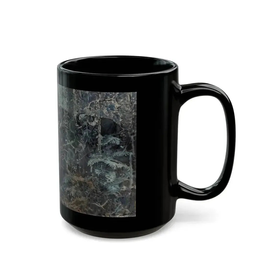 Elephant Story, The American Magazine story illustrations, July, December 1914 - Black Coffee Mug - Go Mug Yourself