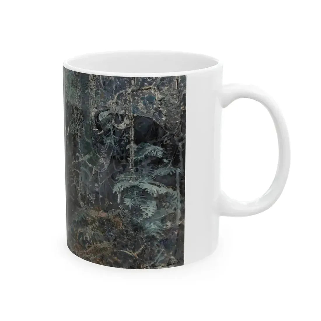 Elephant Story, The American Magazine story illustrations, July, December 1914 - White Coffee Mug - Go Mug Yourself