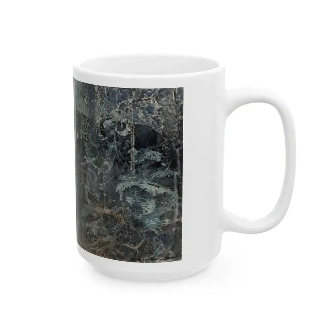 Elephant Story, The American Magazine story illustrations, July, December 1914 - White Coffee Mug - Go Mug Yourself