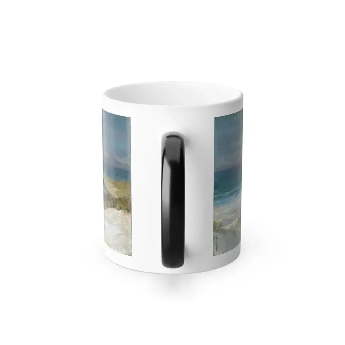 Elihu Vedder (1836-1923) Lair of the Sea Serpent - 1899 - Color Changing Mug 11oz - Go Mug Yourself