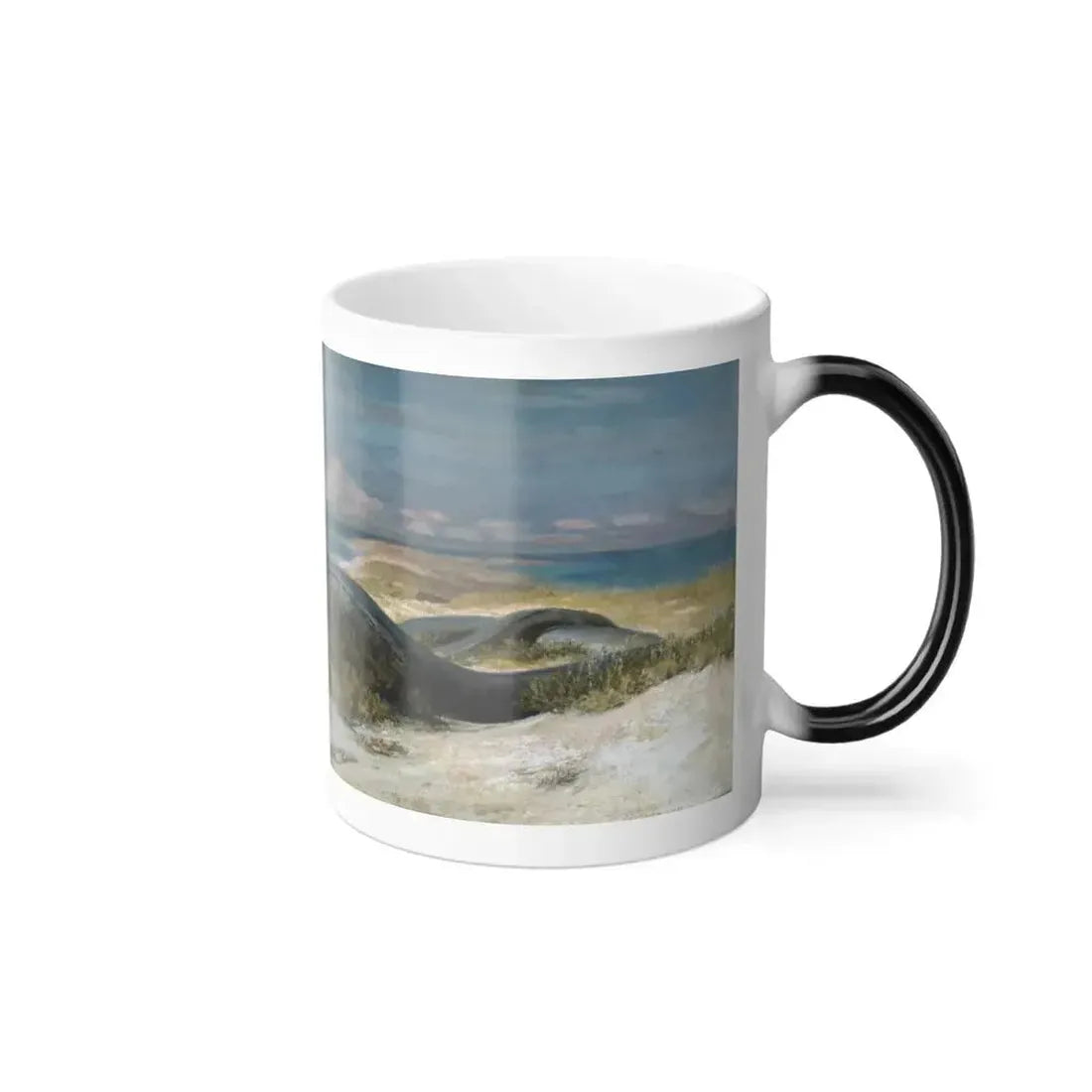 Elihu Vedder (1836-1923) Lair of the Sea Serpent - 1899 - Color Changing Mug 11oz - Go Mug Yourself