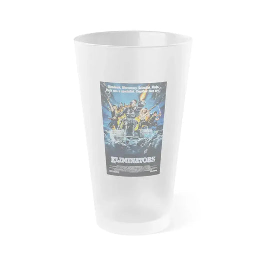 ELIMINATORS 1986 Movie Poster - Frosted Pint Glass 16oz 16oz Frosted - Go Mug Yourself