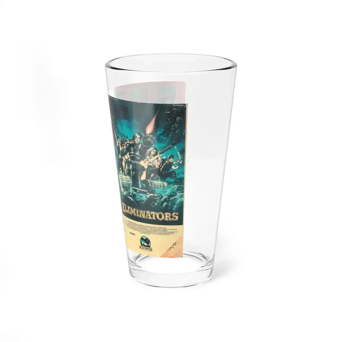 ELIMINATORS (VHS COVER) Pint Glass 16oz - Go Mug Yourself