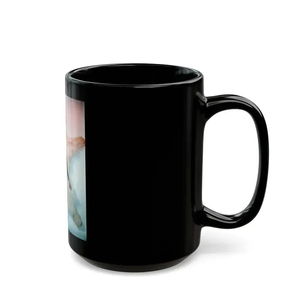 Elizabeth Montgomery #80 (Vintage Female Icon) Black Coffee Mug - Go Mug Yourself