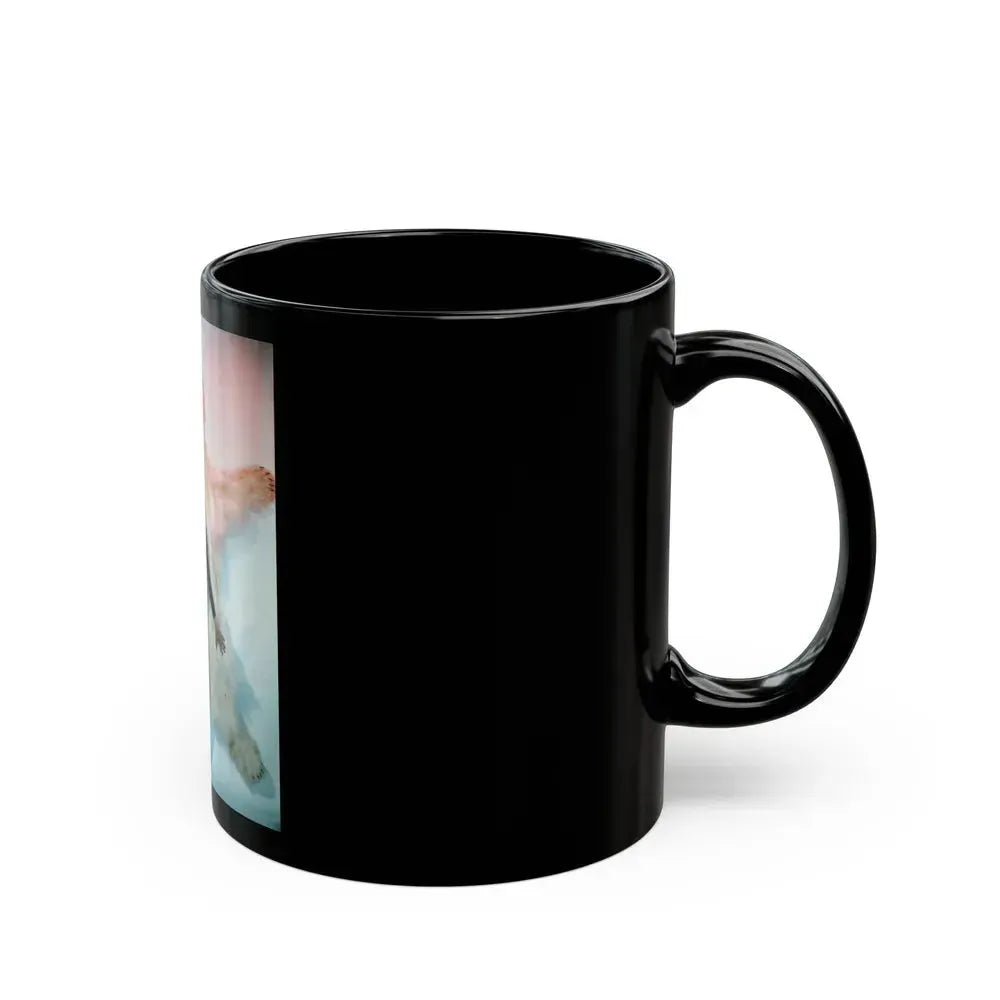 Elizabeth Montgomery #80 (Vintage Female Icon) Black Coffee Mug - Go Mug Yourself