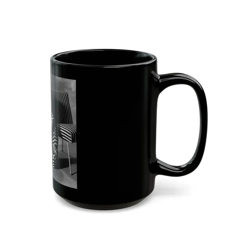 Elizabeth Montgomery #83 (Vintage Female Icon) Black Coffee Mug - Go Mug Yourself