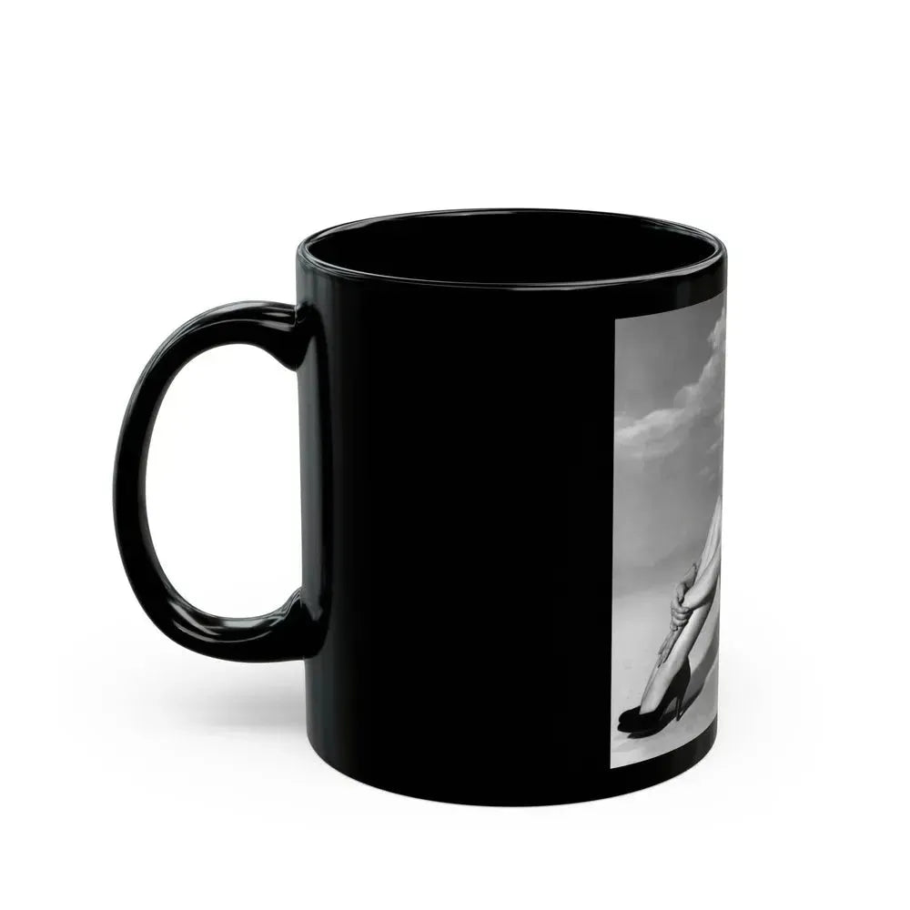 Elizabeth Montgomery #83 (Vintage Female Icon) Black Coffee Mug - Go Mug Yourself