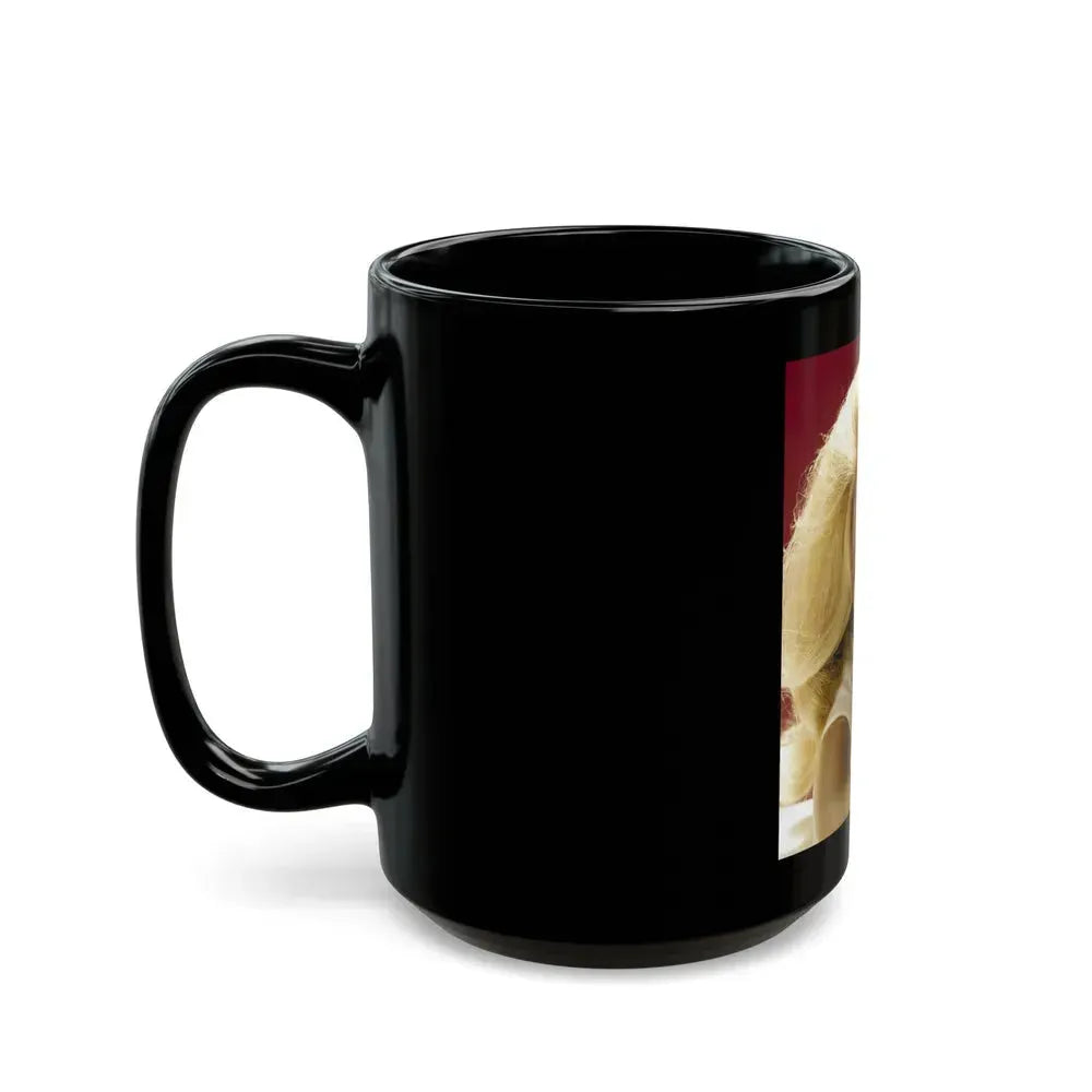 Elizabeth Montgomery #99 (Vintage Female Icon) Black Coffee Mug - Go Mug Yourself